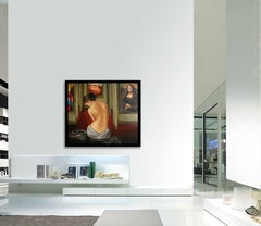 Mona Lisa, Gemälde, Öl auf Leinwand
