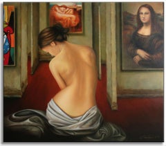 Mona Lisa, Pintura, Óleo sobre lienzo