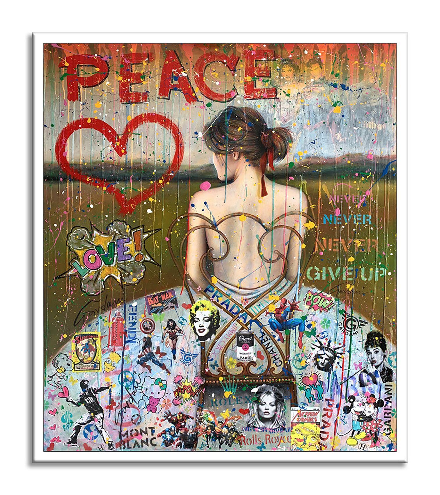 Mont Peace, Painting, Oil on Canvas For Sale 4