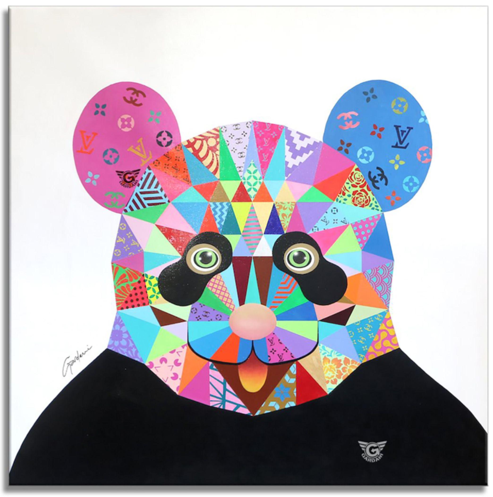 Original Painting on Canvas.    One-of-a-kind Pop Art Original Painting on Canvas by Gardani available for you. Hand signed by the Artist front and back, comes with official Gardani Certificate of Authenticity with a unique dollar bill sequence as a
