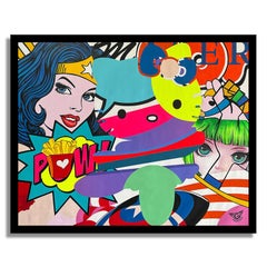 On the Beach â€“ Original Painting on Canvas, Painting, Acrylic on Canvas