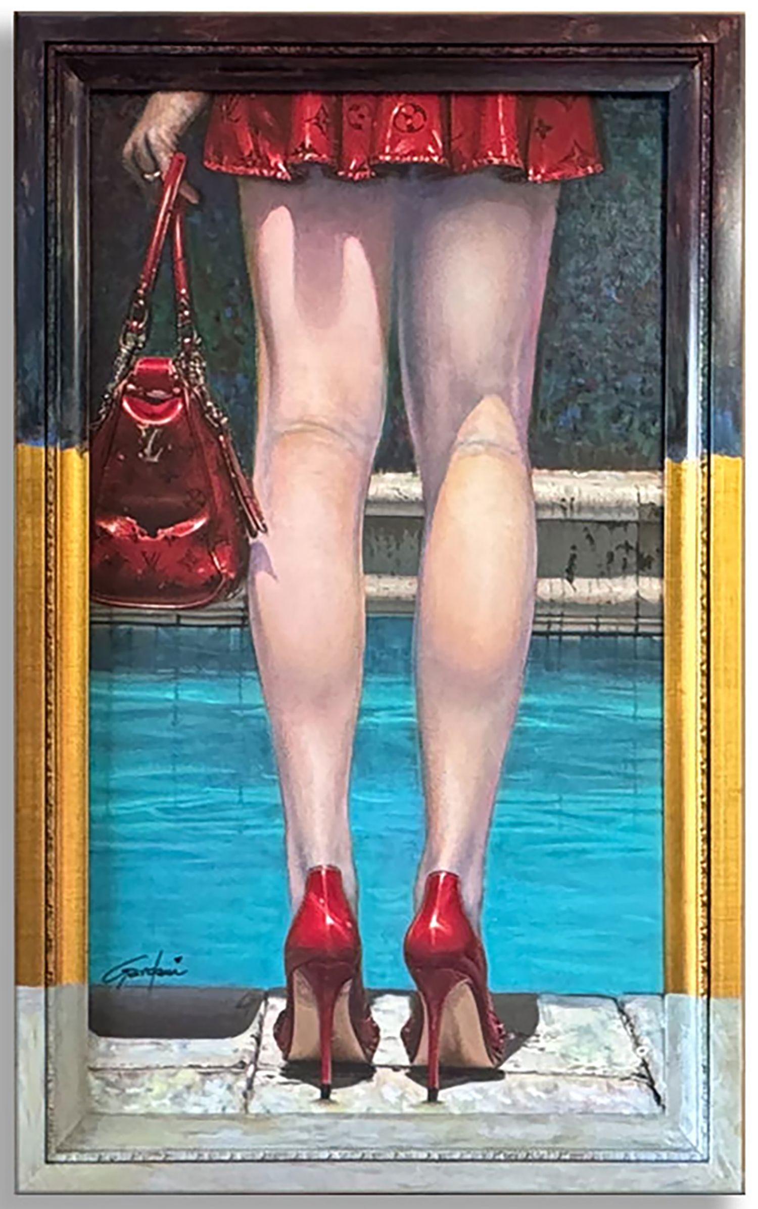 One-of-a-kind Realism Original Oil Painting on canvas by Gardani available for you. Hand signed by the Artist front and back, comes with official Gardani Certificate of Authenticity with a unique dollar bill sequence as a registration matching