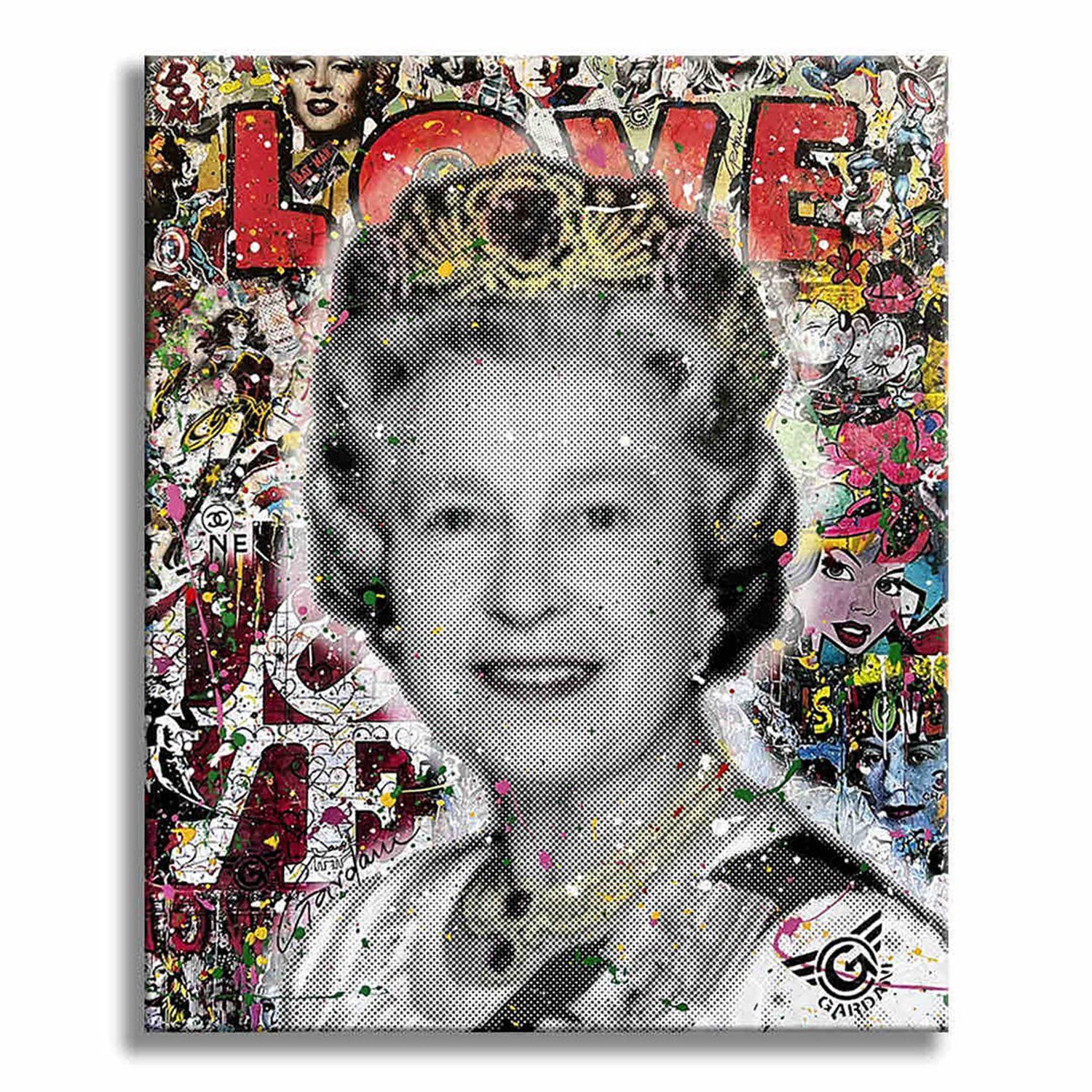 Royal Legacy - Quadro originale su tela, Pittura, Acrilico su tela in vendita 1