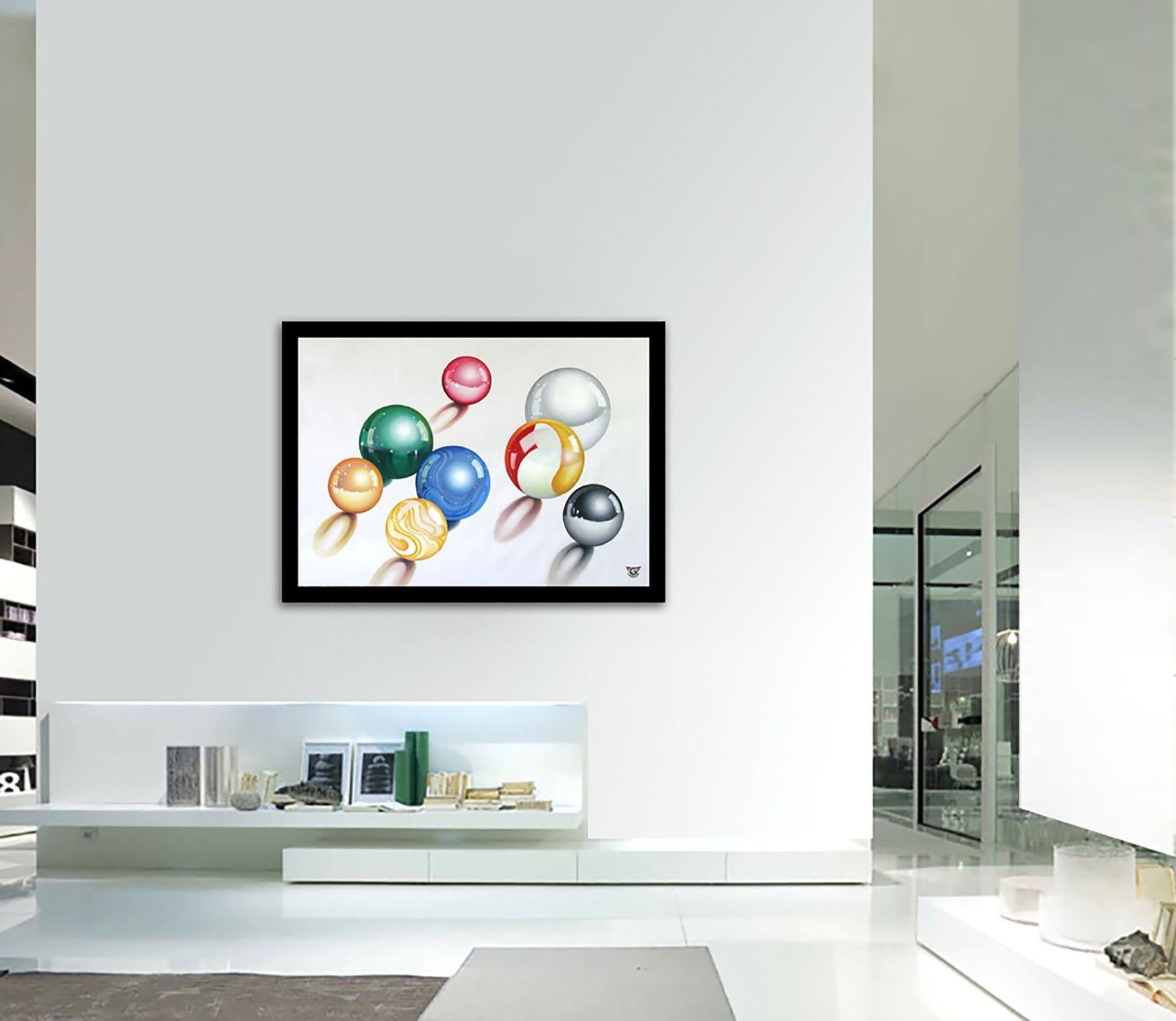 Royalty France, Gemälde, Öl auf Leinwand (Realismus), Painting, von Gardani Art