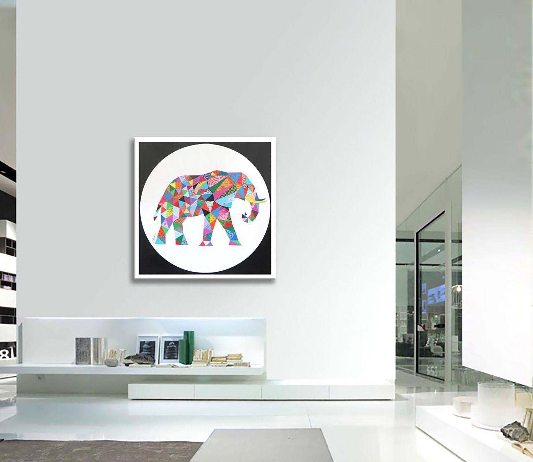 Shep of the jungle, Painting, Acrylic on Canvas For Sale 1