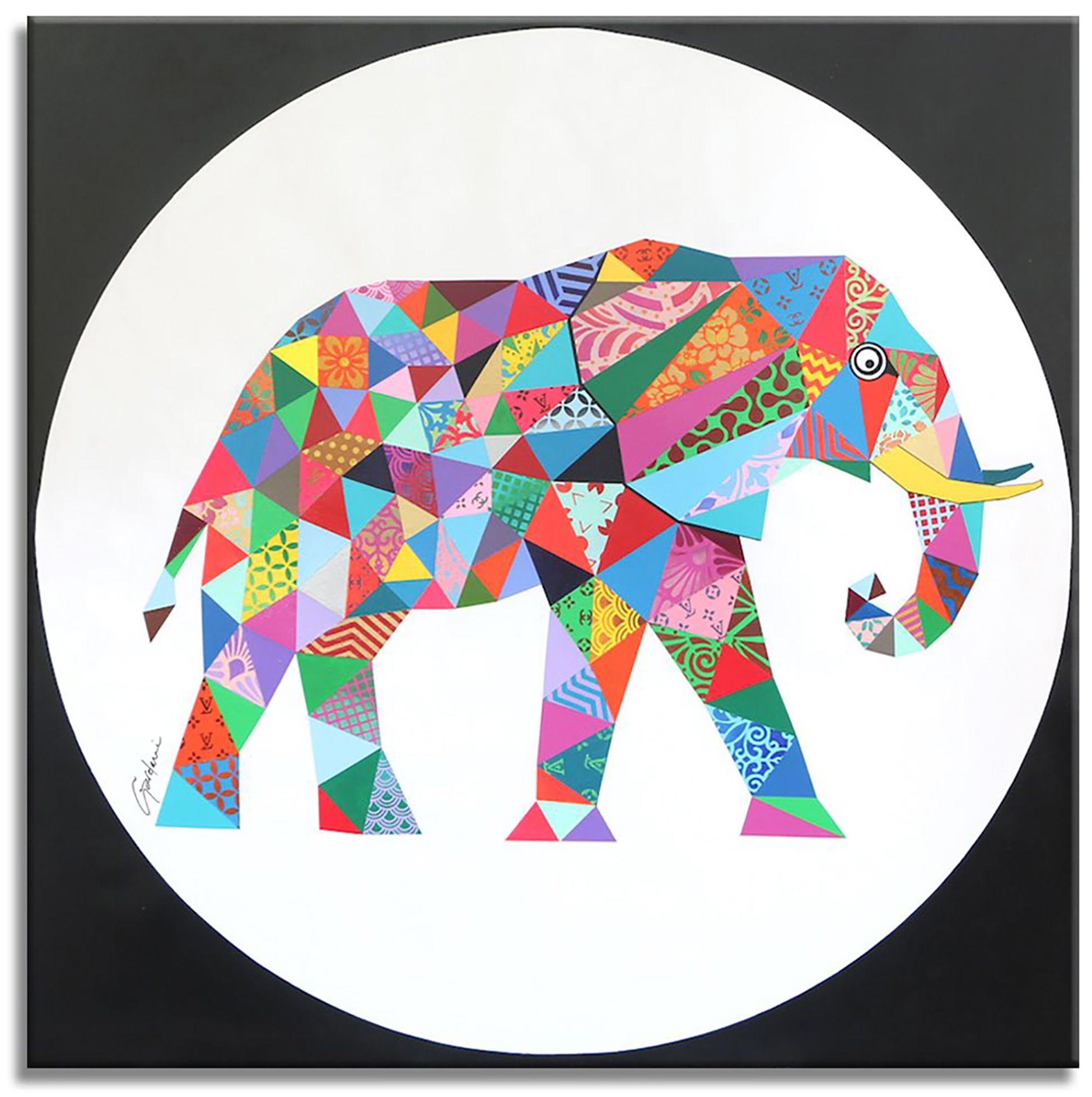 Original Painting on Canvas.    One-of-a-kind Pop Art Original Painting on Canvas by Gardani available for you. Hand signed by the Artist front and back, comes with official Gardani Certificate of Authenticity with a unique dollar bill sequence as a
