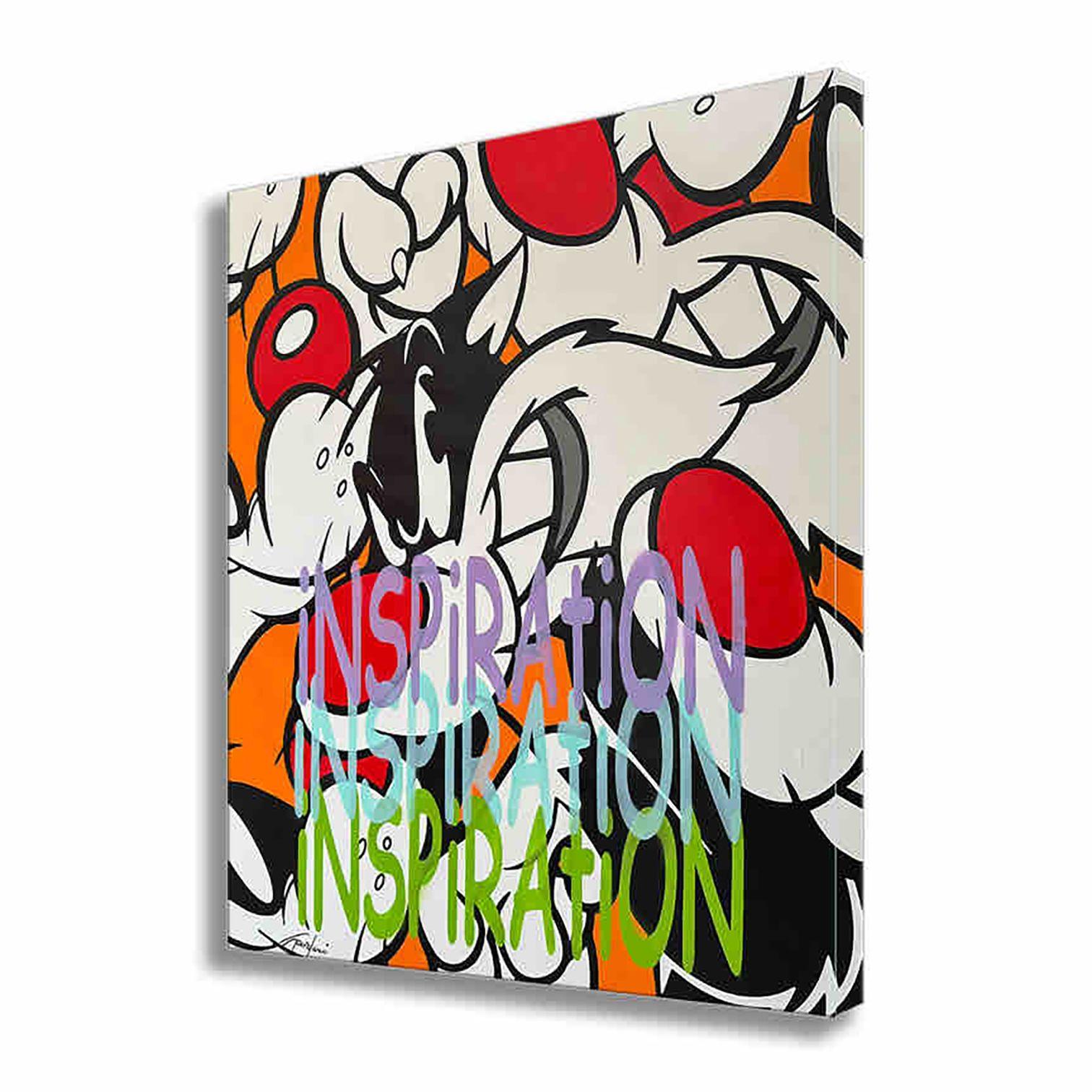 Sylvester Inspiration, Painting, Acrylic on Canvas For Sale 1