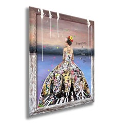 Temporary â€“ Original Painting on Canvas, Painting, Oil on Canvas