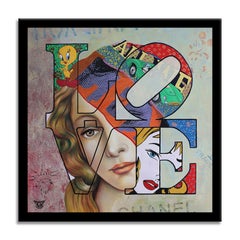 The Birth of Venus Love, Painting, Oil on Canvas