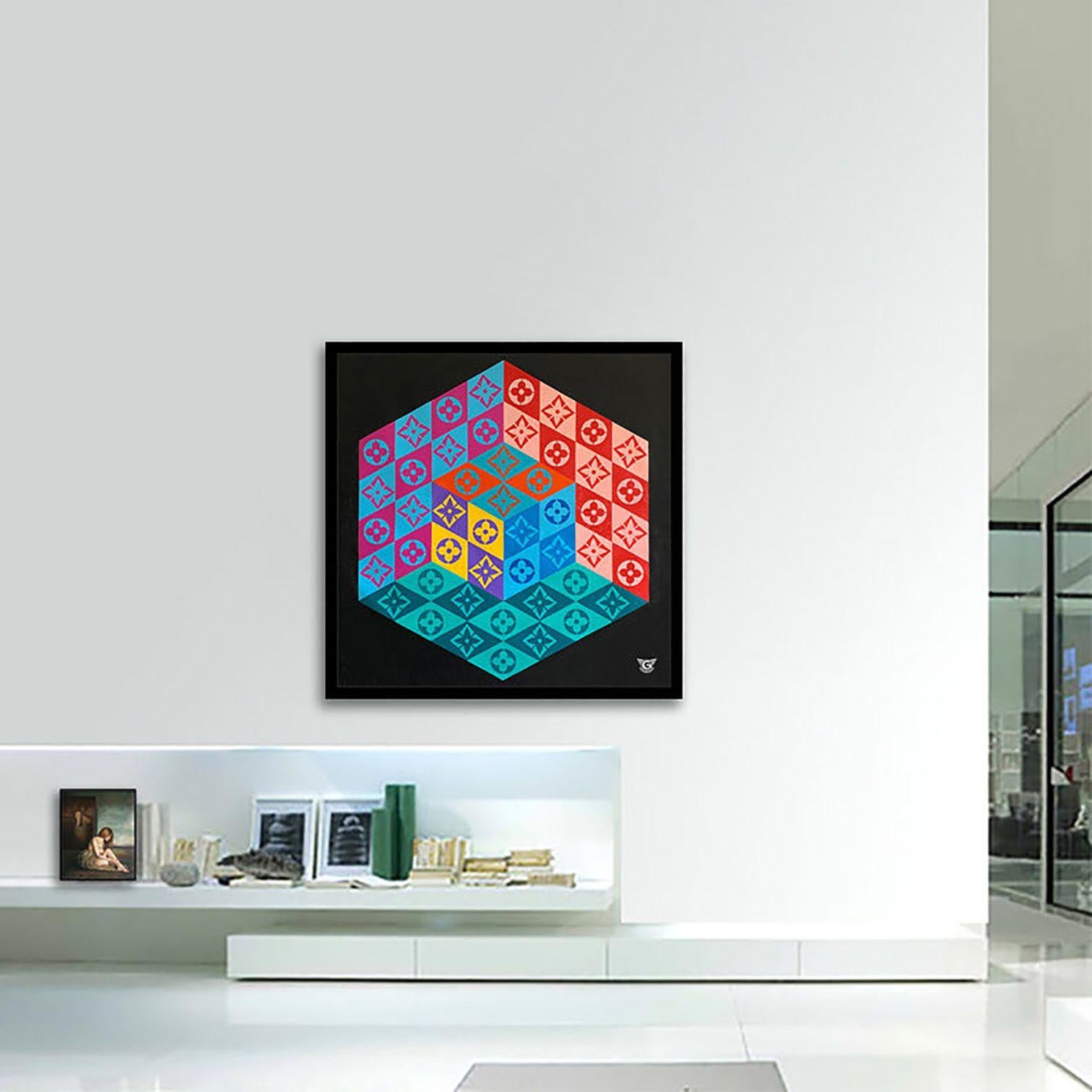The Victorious, Painting, Acrylic on Canvas For Sale 1