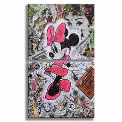 Tomorrow Hermes â€“ Original Painting on canvas, Painting, Acrylic on Canvas