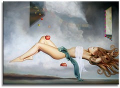 Train of Love, Painting, Oil on Canvas