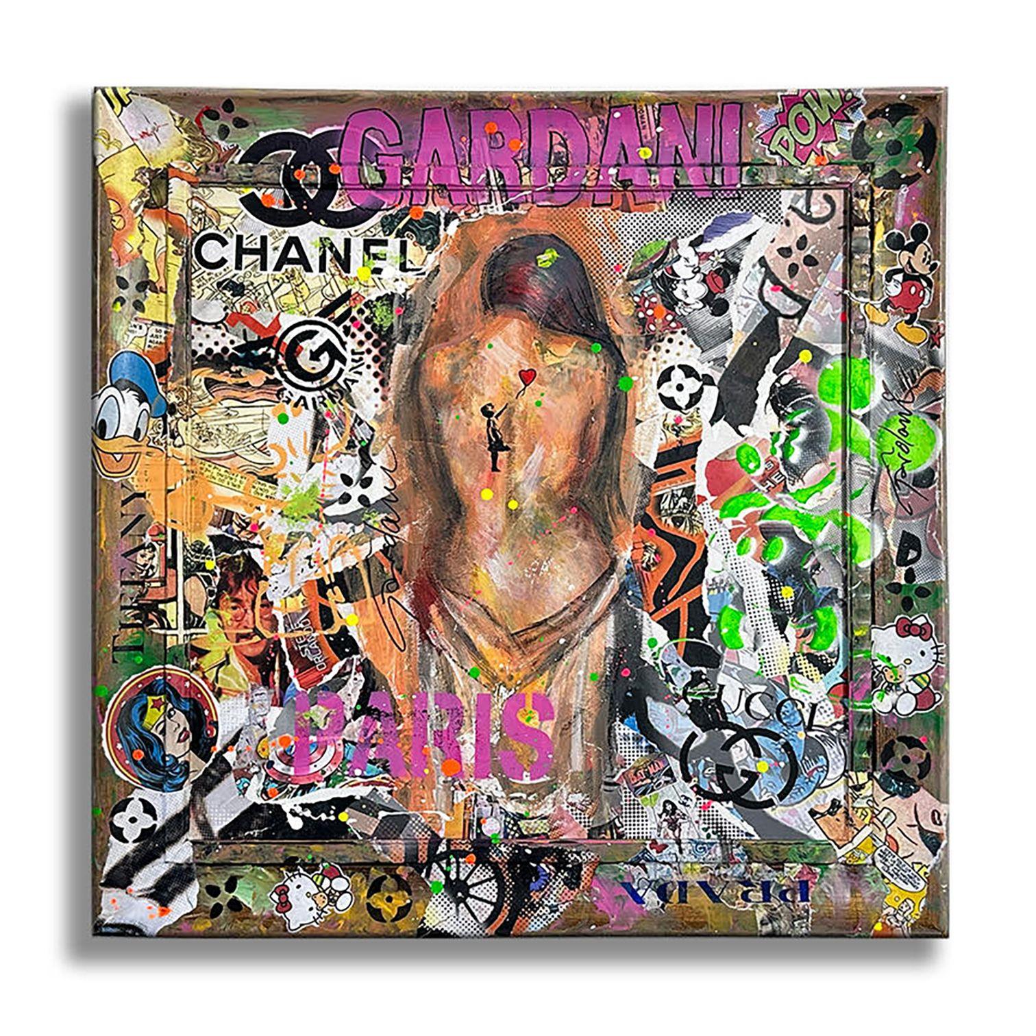 When AE Original Painting on canvas Home/Portraits, Painting, Acrylic on Canva For Sale 1