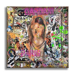 When AE Original Painting on canvas Home/Portraits, Painting, Acrylic on Canva
