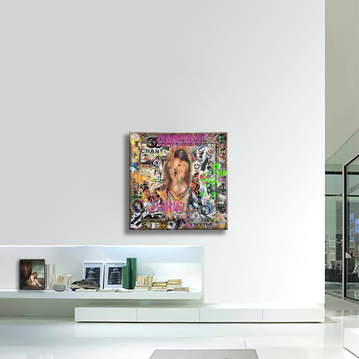 When AE Original Painting on canvas Home/Portraits, Painting, Acrylic on Canva For Sale 4
