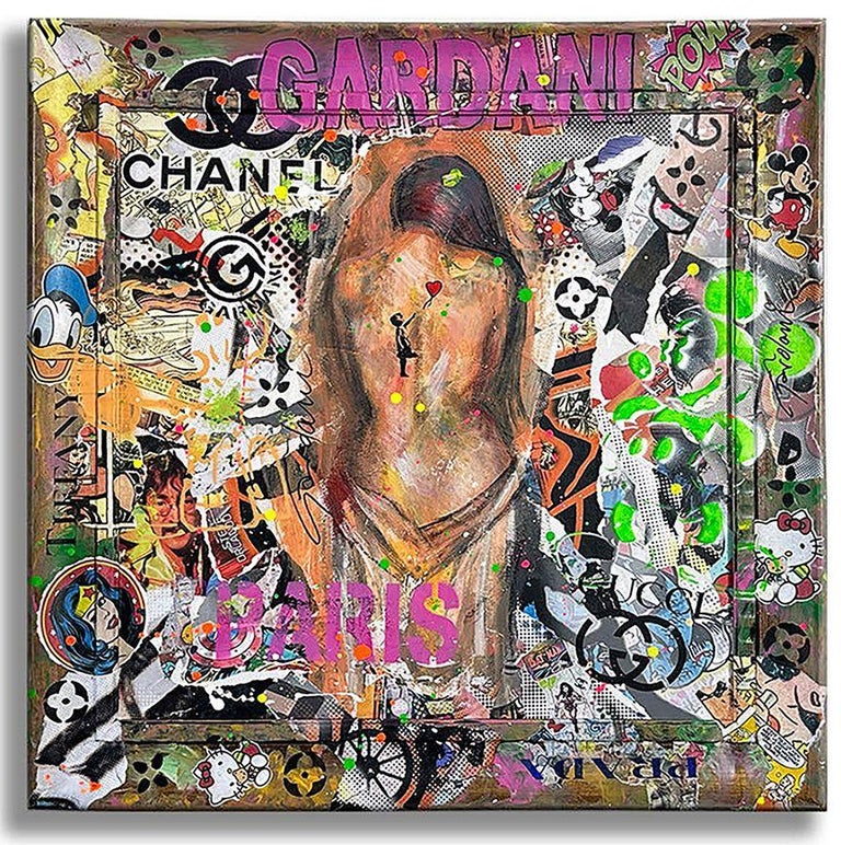 Gardani Street-Pop Art, Paintings Sculptures, Limited Edition Canva/Paper