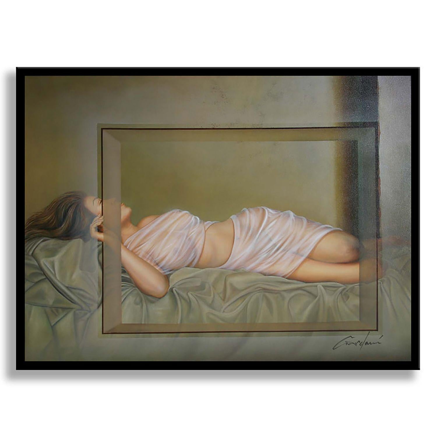Where Colors Dreams Again – Originalgemälde, Gemälde, Öl auf Leinwand (Realismus), Painting, von Gardani Art