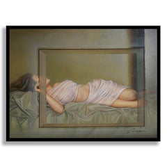 Dove i colori sognano di nuovo - Quadro originale, Pittura, Olio su tela