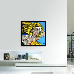 Wonder Woman Futuro, Pintura, Acrílico sobre lienzo