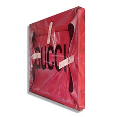 Wrapped with Gucci, Painting, Oil on Canvas