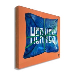 Wrapped with Hermes, Painting, Oil on Canvas