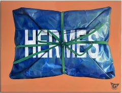 Wrapped with Hermes, Painting, Oil on Canvas