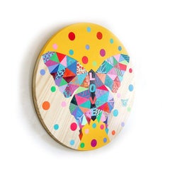 Yolia  - Original Art on Wood Panel, Painting, Acrylic on Wood Panel