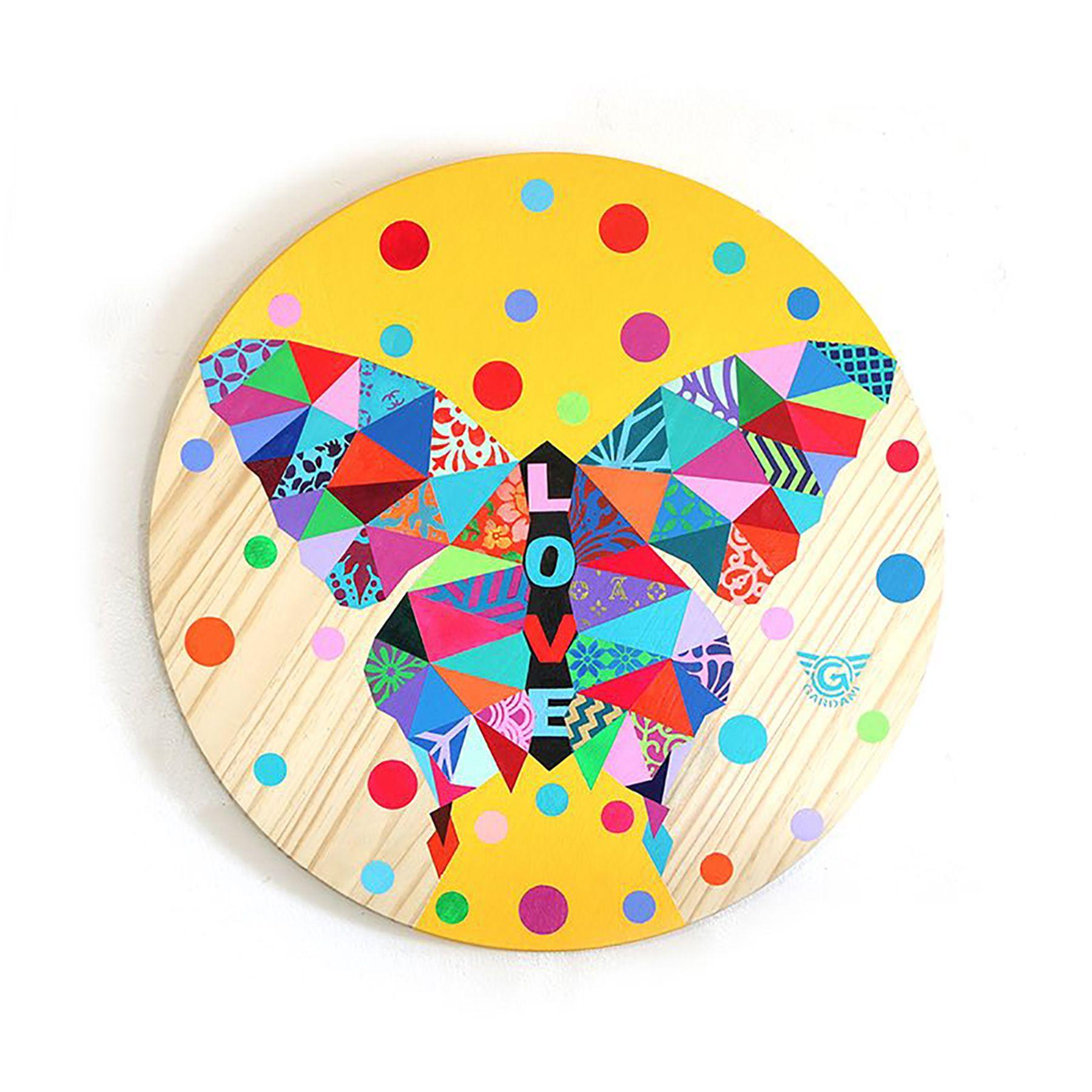 Yolia  - Original Art on Wood Panel, Painting, Acrylic on Wood Panel