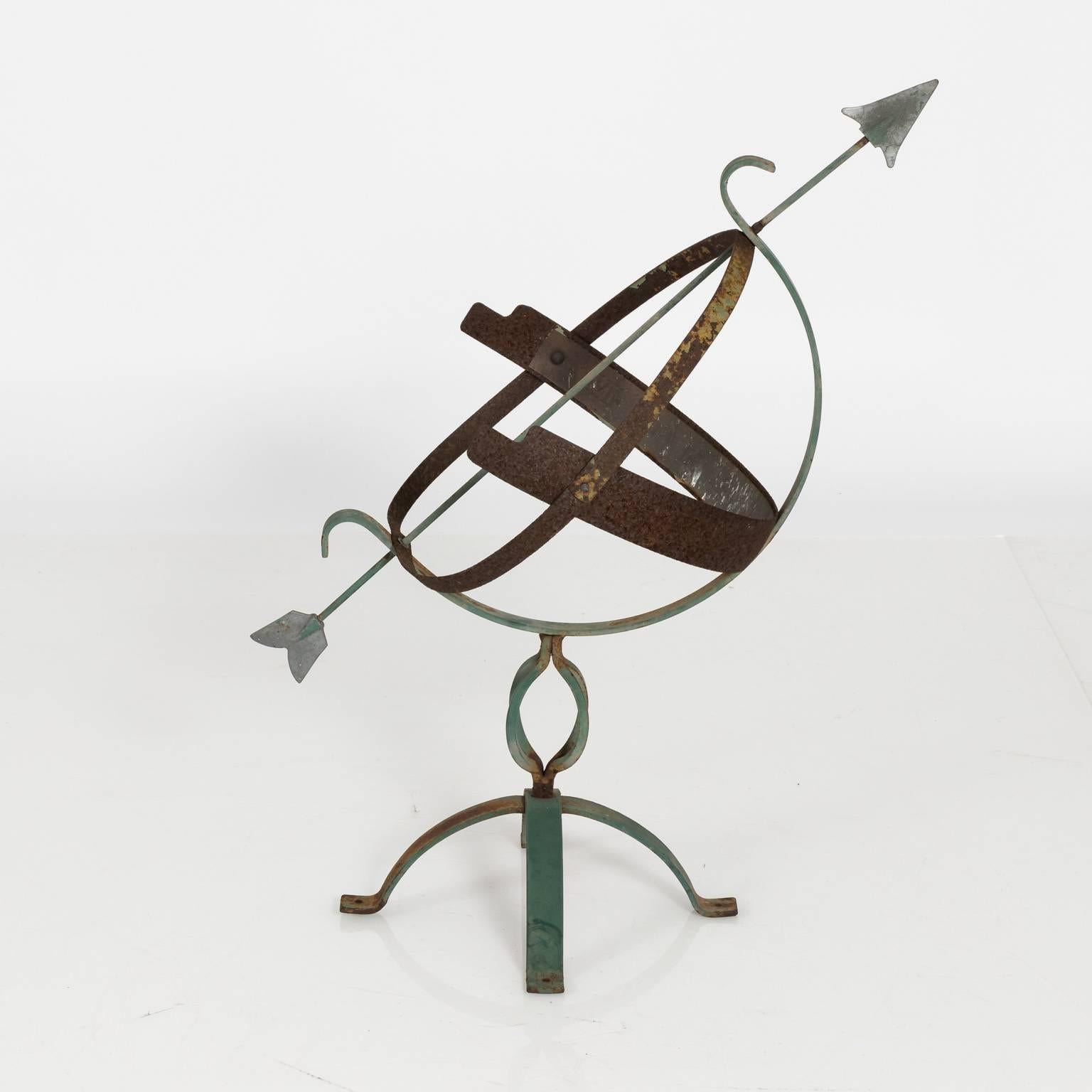 Metal Garden Armillary Sphere For Sale