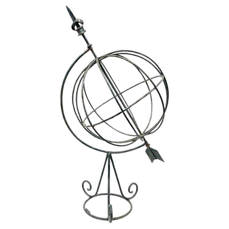 Garten Armillarsphäre auf Ständer