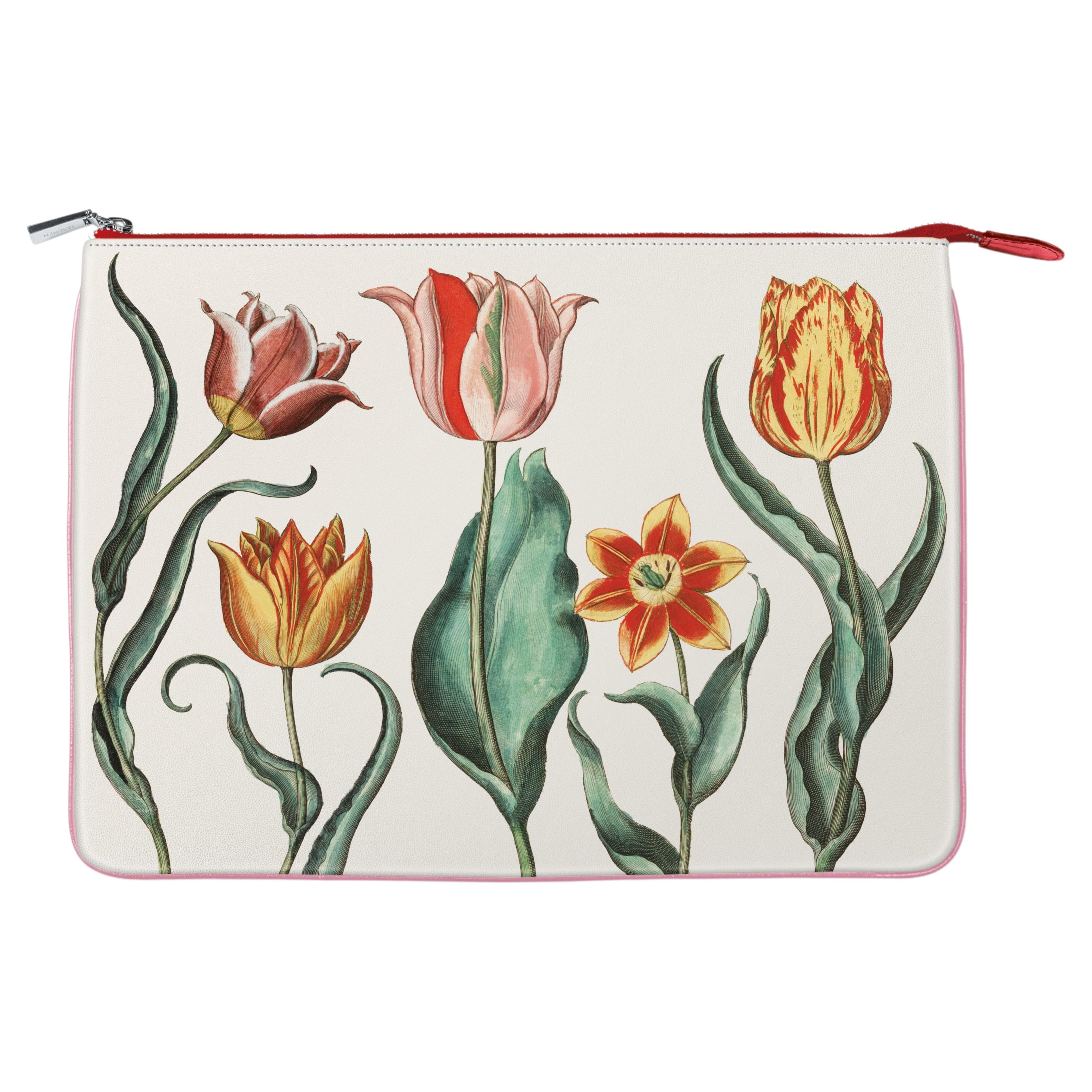 Garden at Eichstätt Pouch, Hand-Crafted Microfiber, Italy, 2023 For Sale