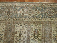 Garden Box Design Antique Persian Tabriz Room Size Rug