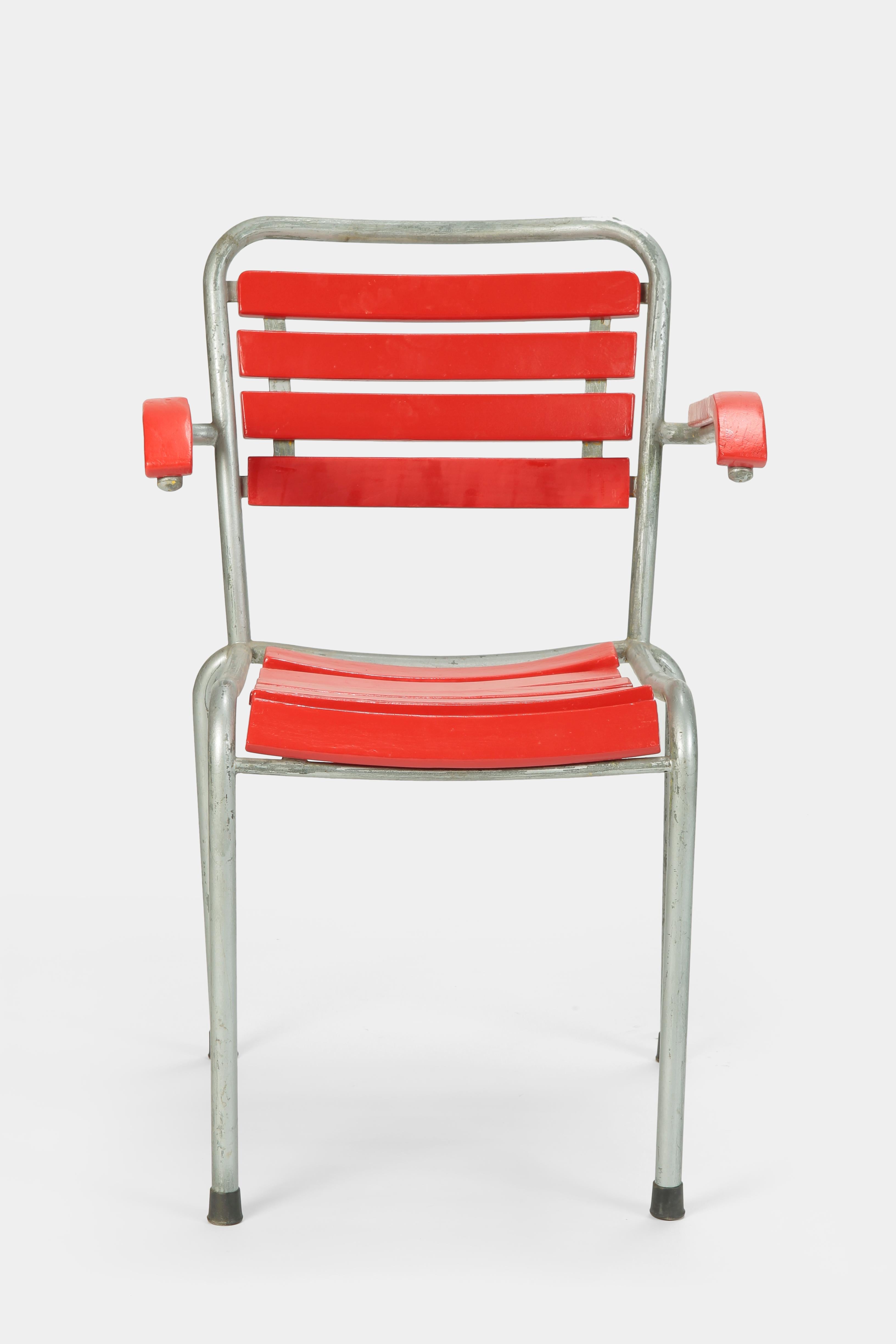 Mid-Century Modern Garden Chair Bigla , 1940s For Sale