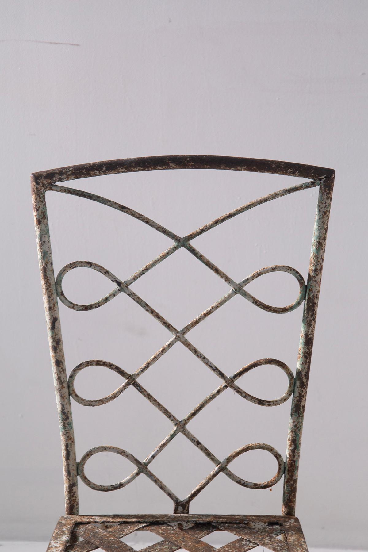 Garden Chair for Casa e Giardino, attributed to Gio Ponti im Angebot 3