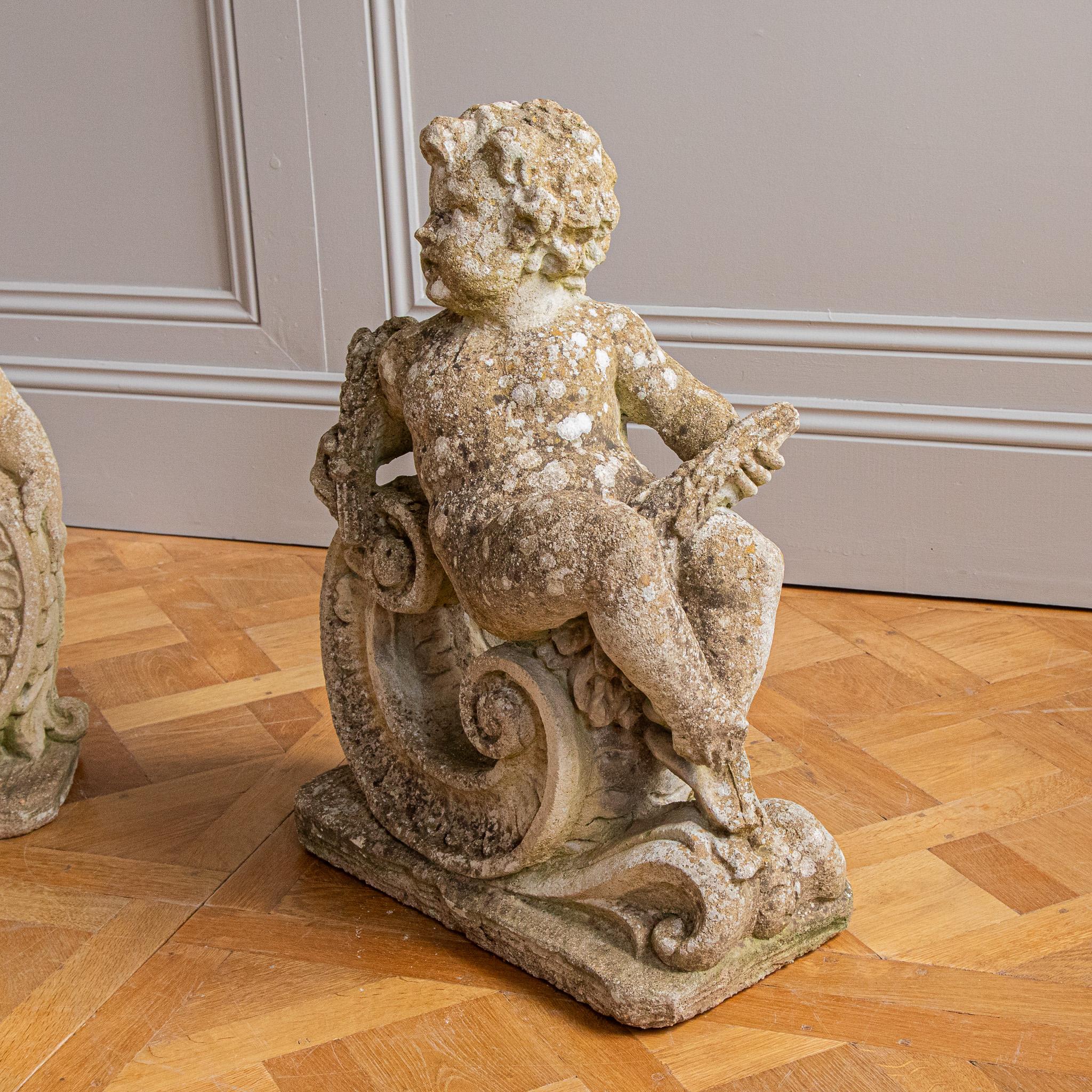 Cherubini da giardino in vendita 4