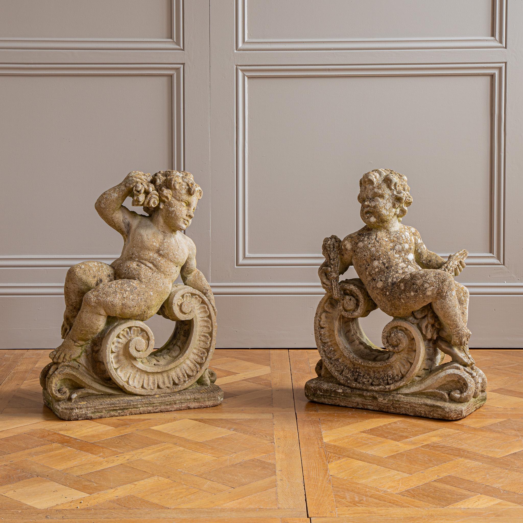 Cherubini da giardino in vendita 6