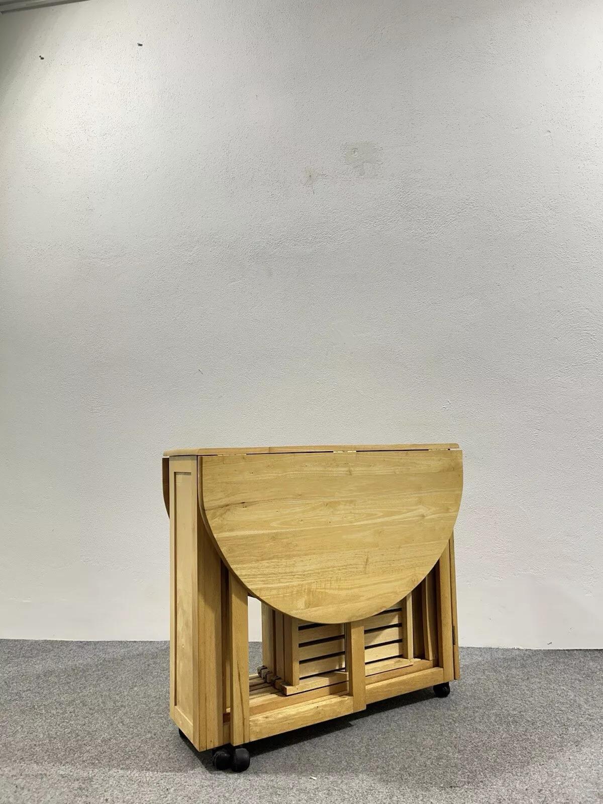 Garden Dining Set Table & 4 Chairs Danish Design For Sale 3