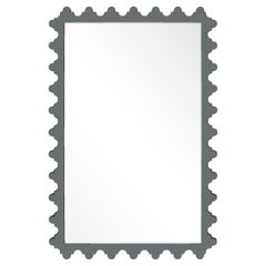 Garden District Magazine Rectangle Mirror in Gunmetal