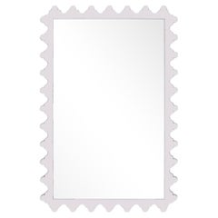 Garden District Magazine Rectangle Mirror in Lite Lavender