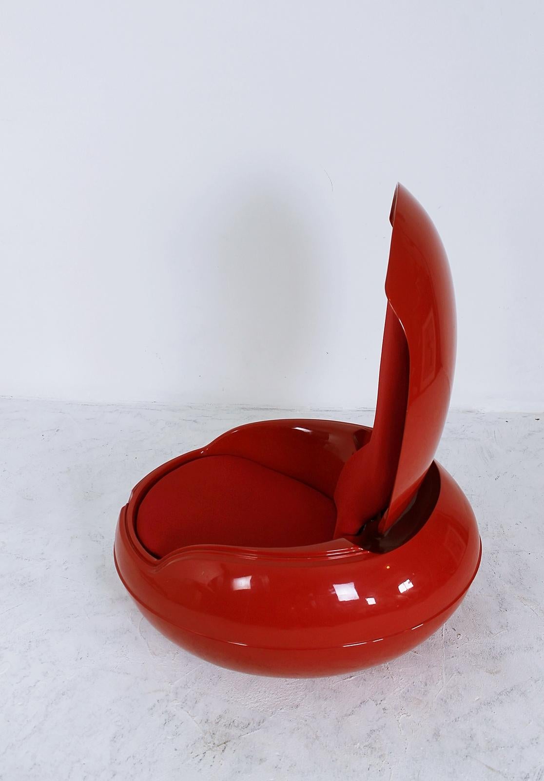 Garden Egg Chair by Peter Ghyczy for VEB Synthese Werk East Germany, 1960s 1