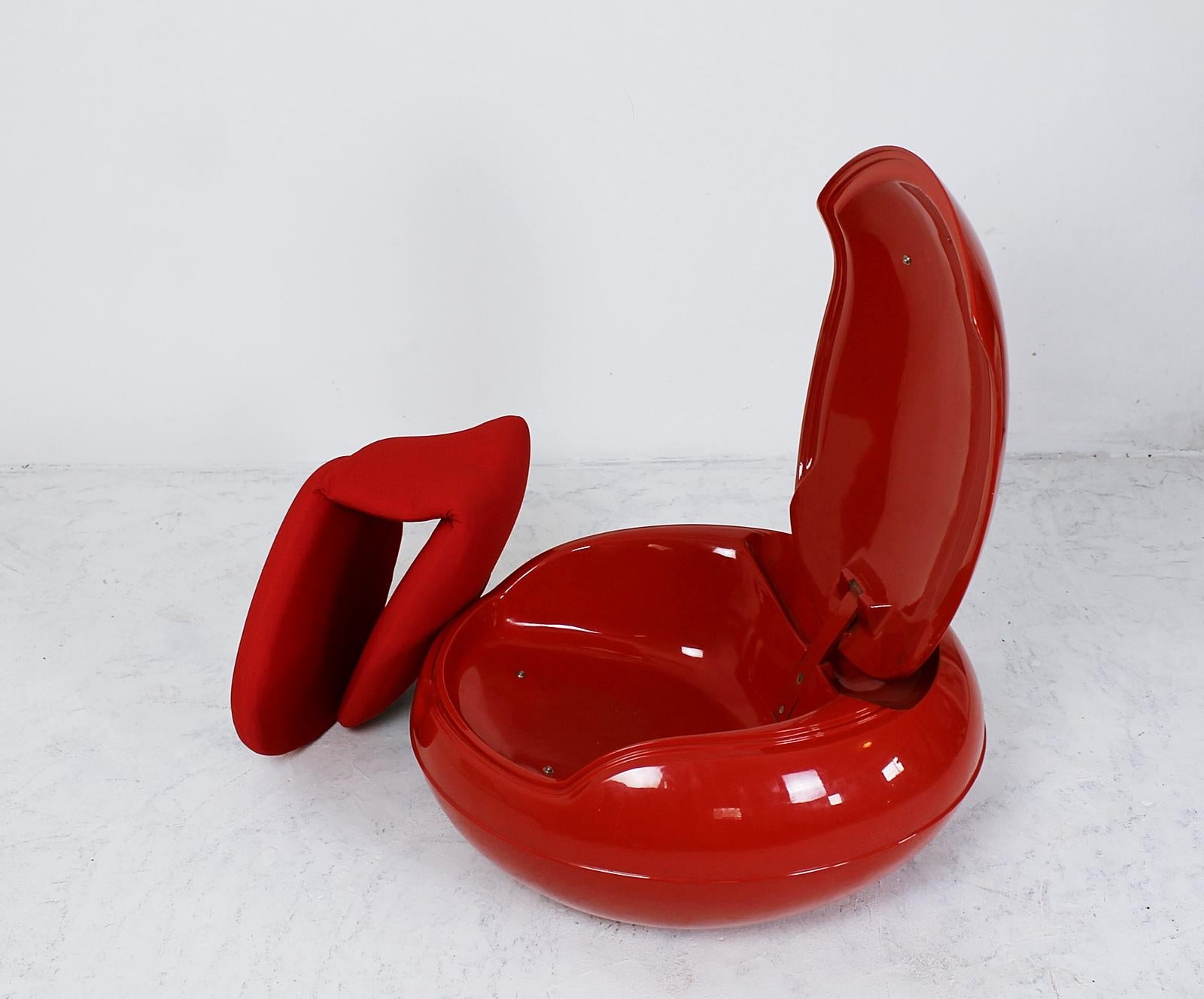 Garden Egg Chair by Peter Ghyczy for VEB Synthese Werk East Germany, 1960s 2