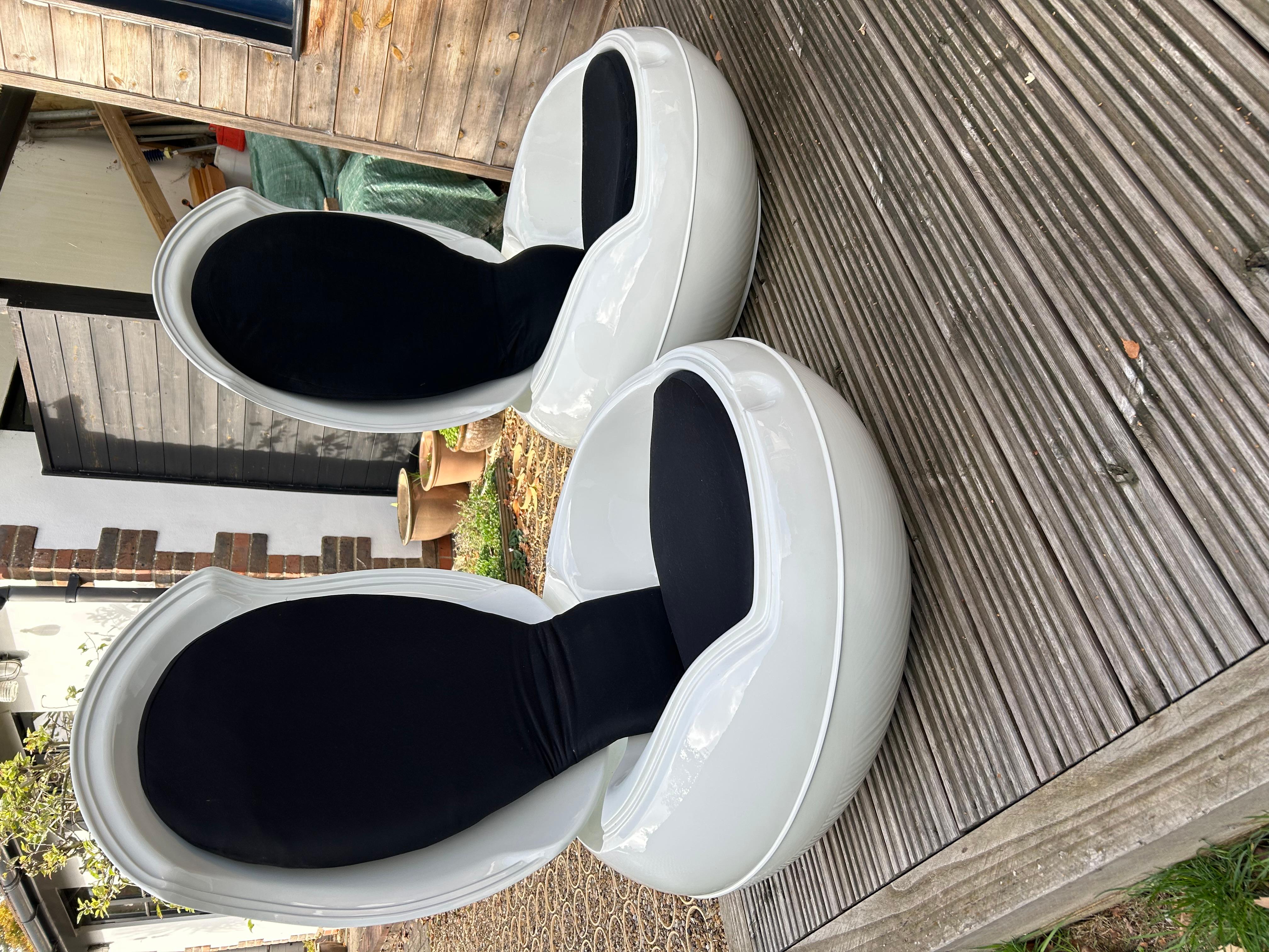 Garten-Eierstühle von Peter Ghyczy für Reuters (Deutsch) im Angebot