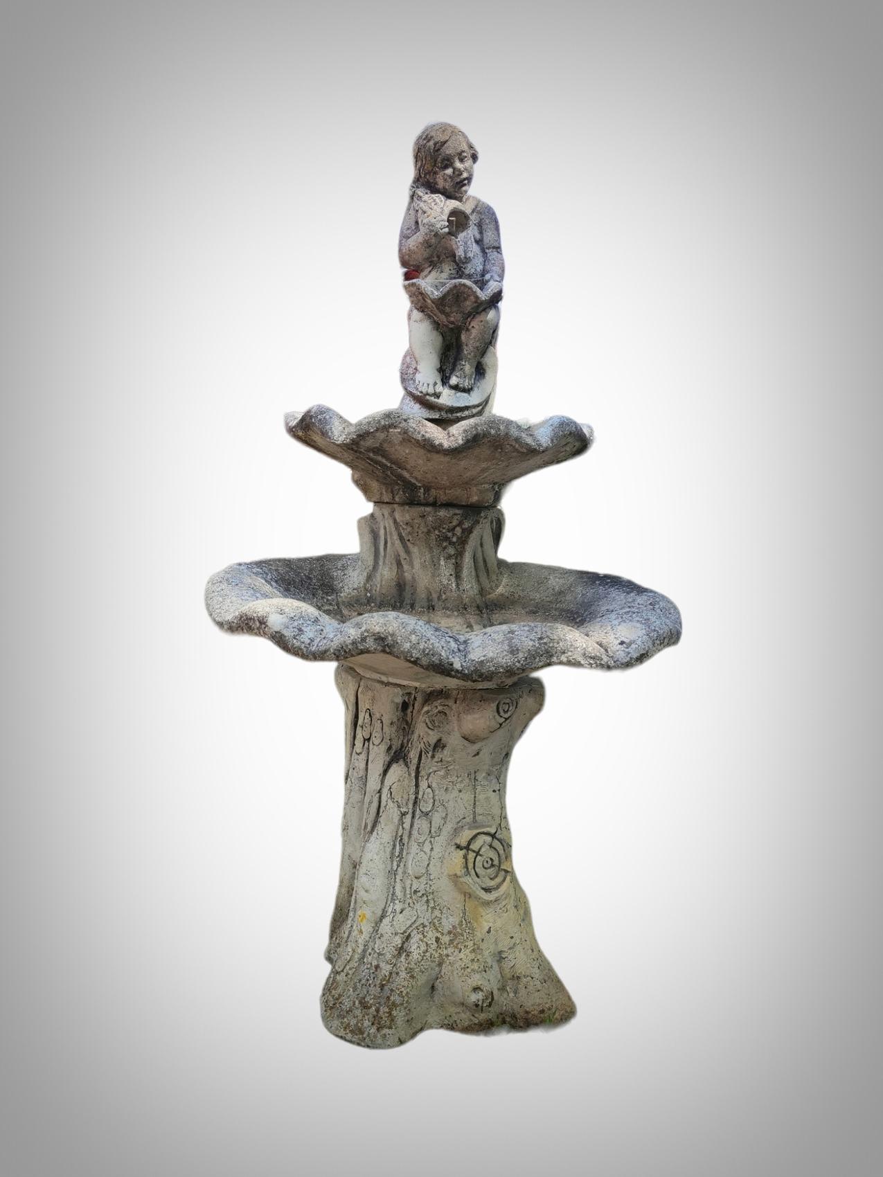 Garden Fountain from, Mid-20th Century For Sale 1