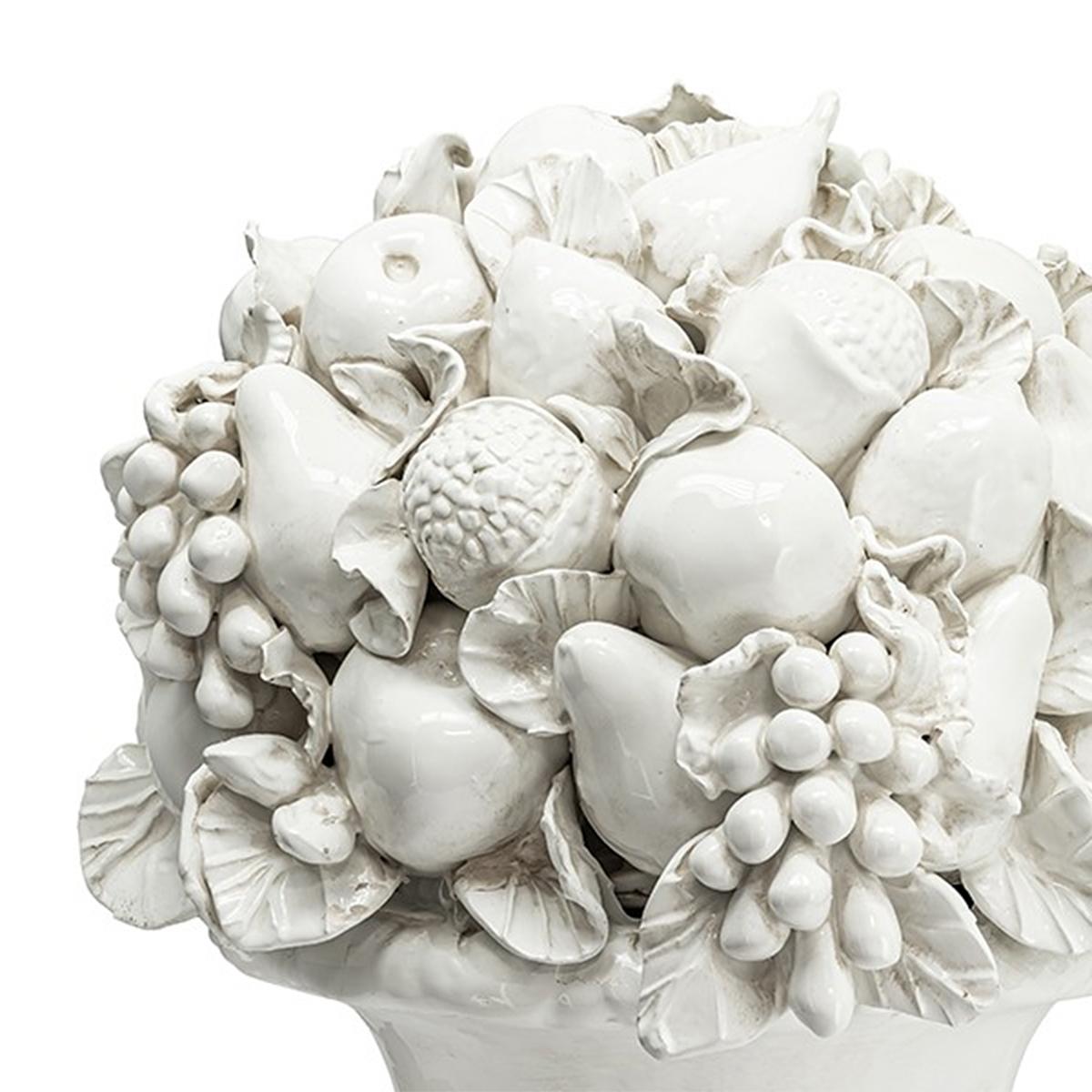 Hand-Crafted Garden Fruits Sculpture