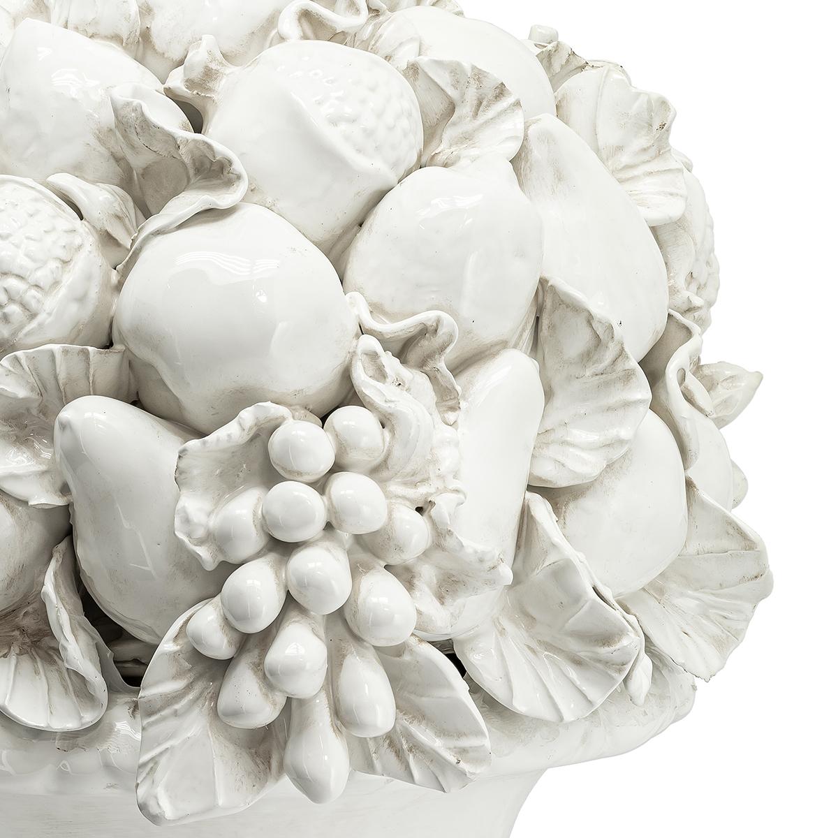 Ceramica Scultura di frutta da giardino in vendita
