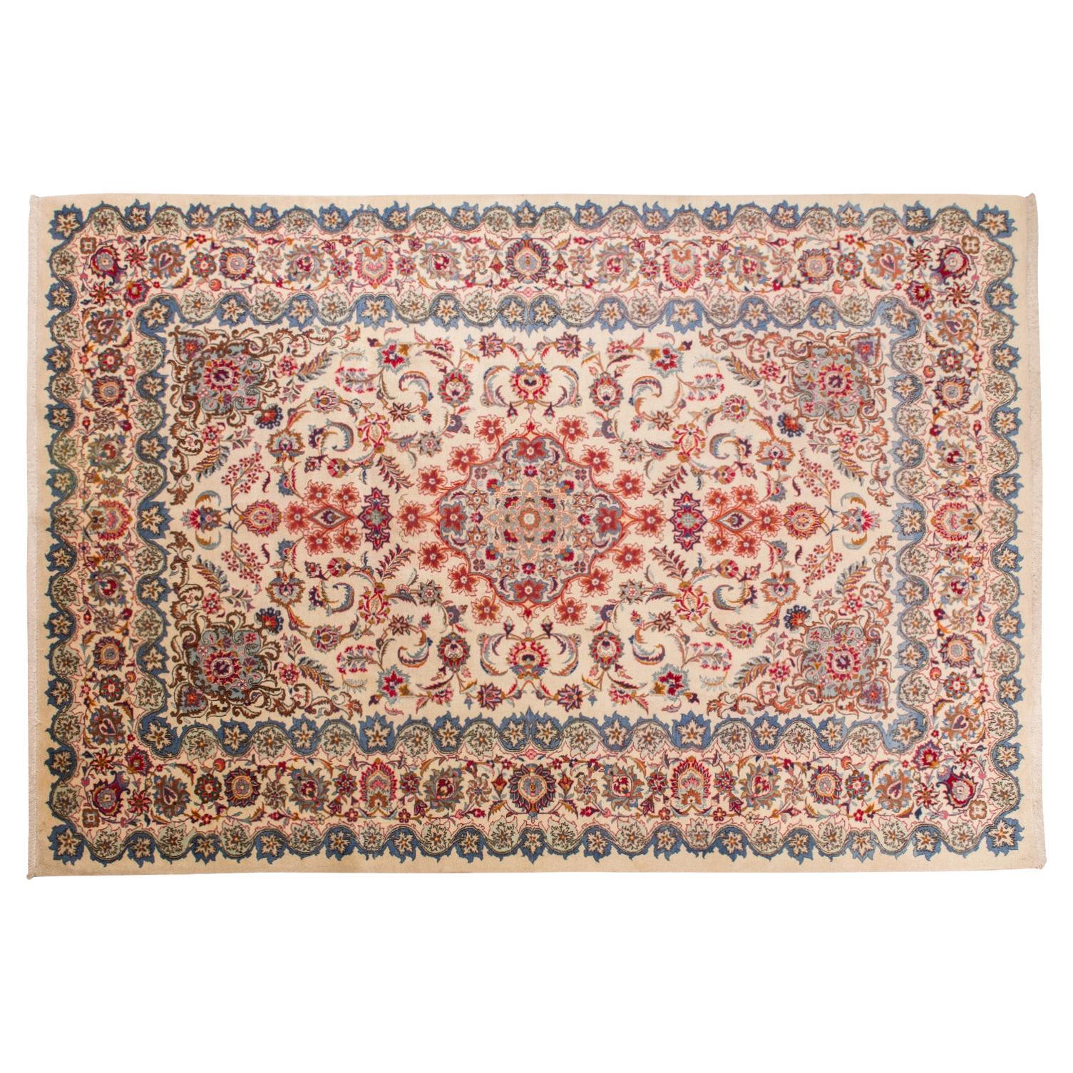 Jardin dans un tapis oriental