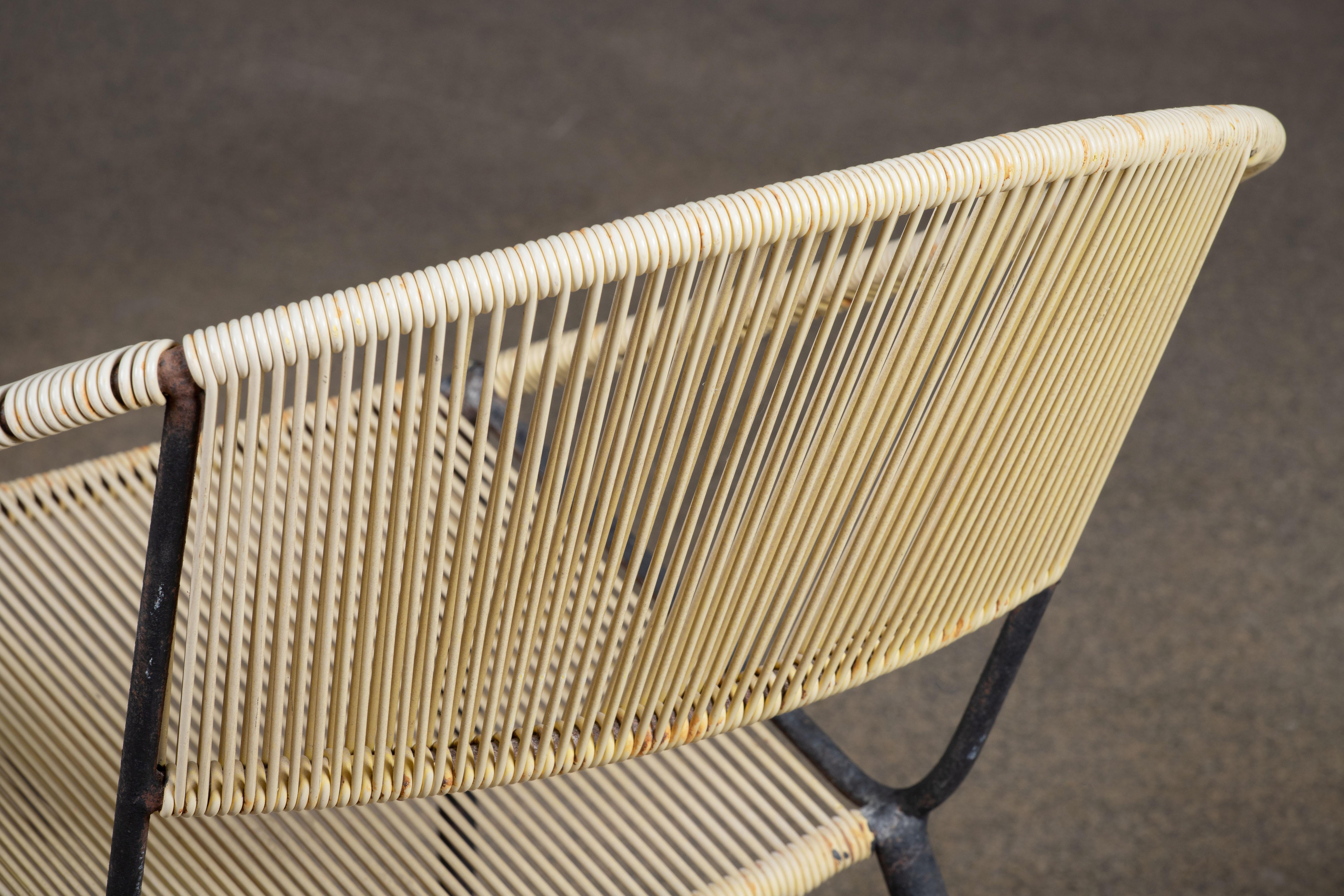 Ensemble de fauteuils de salon de jardin attribué à Gastone Rinaldi, Italie, années 1950 en vente 3