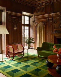 Garden Maze, Wool Cut Pile Rug