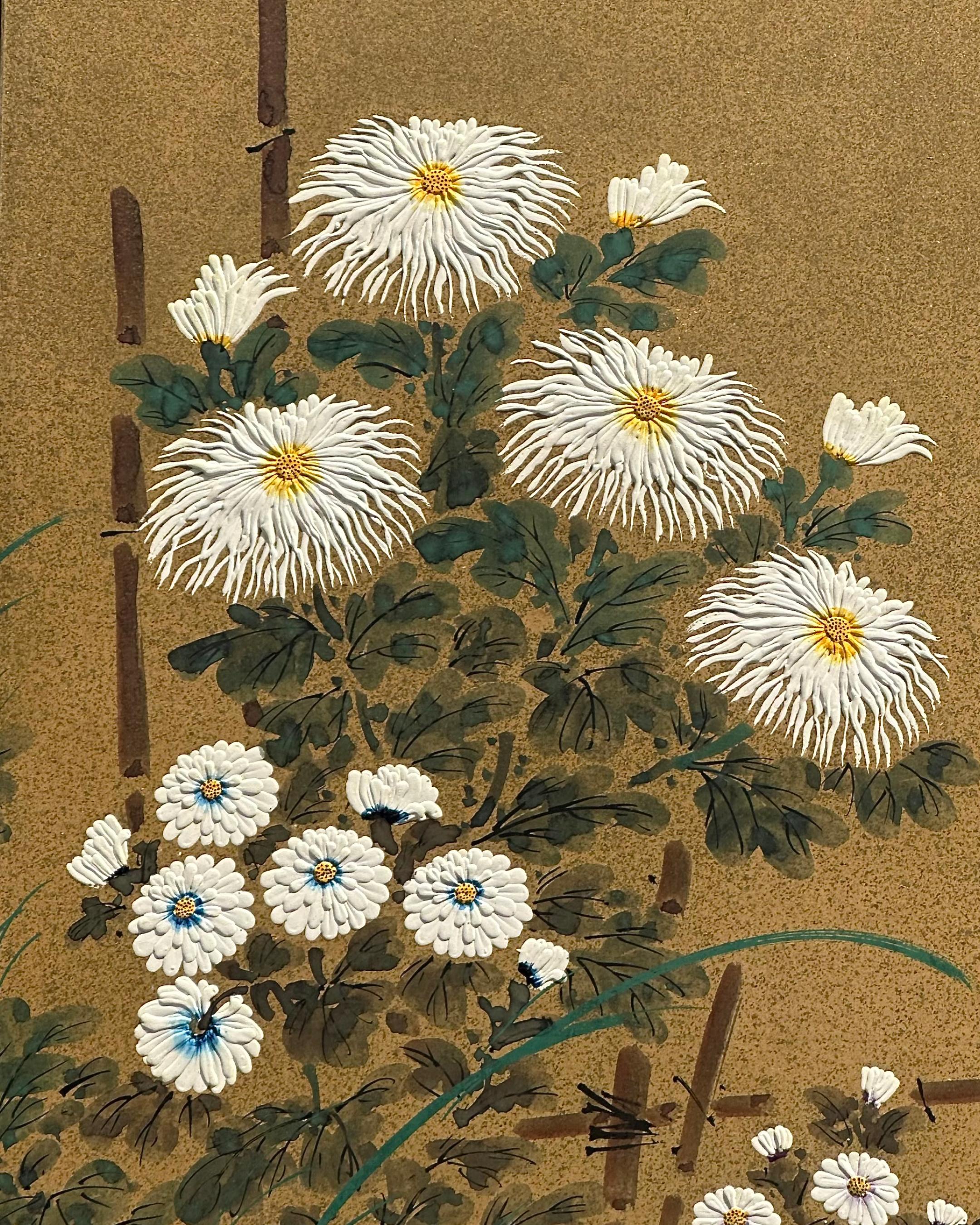 Garten der Chrysanthemen (Meiji-Periode) im Angebot