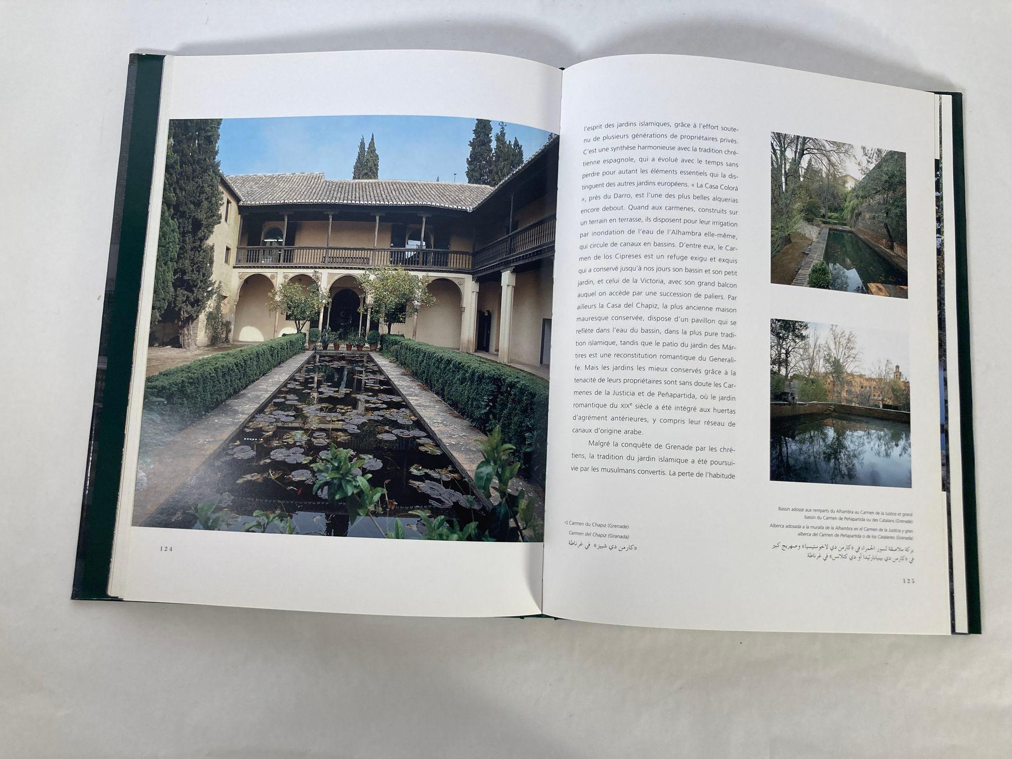 Garden of Morocco, Spain and Portugal Hardcover Book French Ed. For Sale 10